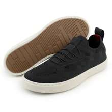 KnitFest Men's Casual Shoes Stitched Sole With Gel Insole Prime Shipping - Đan-Đó là lý do tại sao - Xem 4