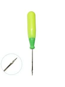 Manual Needle Awl Hook Hole Punch Sewing Leather Shoemaking - Multicolor - View 1