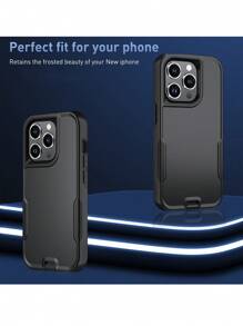 Funda protectora de teléfono serie de transporte 2 en 1, de doble capa resistente y a prueba de caídas, con protección integral a prueba de agua, golpes y arañazos