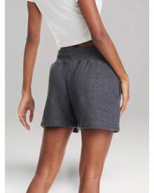 Short de sudadera con bolsillos de U.S. Polo Assn. para mujer - Short de estar en casa y pijama de tejido de rizo francés para mujer
