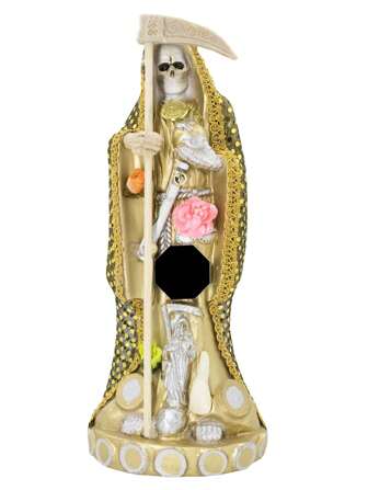 Figura De Resina Santa Vestida 30cm Amor, Armonía Protección Grande