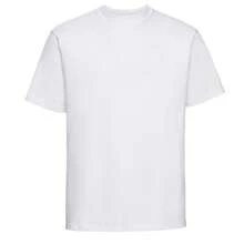 Mens Classic Heavyweight TShirt (White) - 215gsm 100% Ringspun Cotton - White - View 1