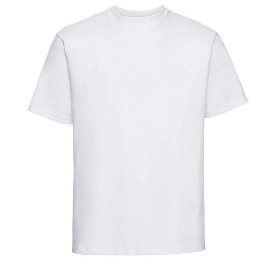 Mens Classic Heavyweight TShirt (White) - 215gsm 100% Ringspun Cotton - White - View 1
