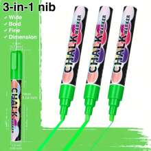 Window Chalk Markers For Cars Washable, 12/24/36/46 Colors Jumbo Liquid Chalk Marker With 6mm Thick Tips, Big Chalkboard Markers, Car Window Paint Markers Pen For Glass, Auto, Bistro, Mirror, Poster, Business