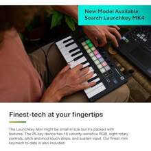 25-Key USB MIDI Keyboard Controller With DAW Integration Portable Launchkey Mini MK3 Fixed Chord Mode Arpeggiator For Music Production - 迷你MK3 - 查看 6
