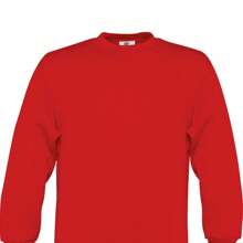 B&C Childrens/Kids Setin Sweatshirt (Red) - 260gsm 80% Cotton/20% Polyester