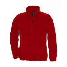 B&C Mens Icewalker+ Full Zip Outdoor Fleece (Red) - 300gsm 100% Polyester - Red - View 1