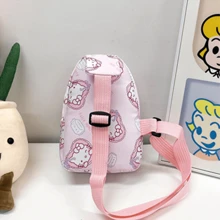 Sanrio Sanrio Hello Kitty/Kuromi/My Melody Crossbody Cute Bag 2025 - Adjustable Ultra-Lightweight Shoulder Bag With Large Capacity, Kawaii Anime Back To School Essential (Valentine's Gift/Daily Use) Waterproof Compact Chest Bag For Teens, Students & Anime Fans Back To School Supplies Stationery Supplies