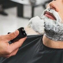 1 Set Men's Shaving Brush And Bowl Kit, Includes Shaving Brush, Acrylic Brush Holder And Razor Stand, Gift Set For Valentines Day And Father's Day, Designed For Wet Shave Experience