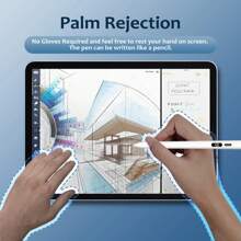 兼容 Apple Pencil Palm Power Display iPad Pencil 触控笔适用于 IOS iPad Mini Air Pro，兼容带 LED 指示灯的 Apple Pencil Palm Touch Pencil 兼容 iPad Pro 11 英寸、iPad Air4 Air5 10.9 英寸、iPad 10.2 英寸、iPad Pro 12.9 英寸、iPad Pro 13 英寸 2024 2022 2021 2020 2019 2018 iPad 30 分钟快速充电