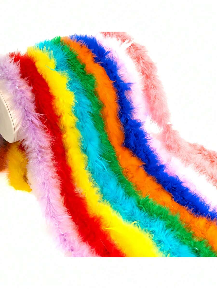 1 Stück buntes Federgestrüpp, Truthahnfeder Dekoration, DIY Strauß Bastelutensilien