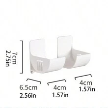 1/2/3 piezas de estantes de almacenamiento de cocina que no requieren perforación, estantes de almacenamiento multifuncionales, distancias ajustables, soportes de almacenamiento para el costado del refrigerador, estantes de almacenamiento para plástico envolvente, bolsas de basura, aptos para los lados del refrigerador, armarios y soportes para paraguas. - Multicolor - Ver 7