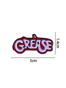 1pc Letter Street Casual Zinc Alloy Brooch, All-Season Trinket Scene Fashion Accessory, Fashion Gift From Siblings, Fun Personalized Product, Brooch Enamel Pin, Metal Anime Pin For Clothes Bag Charm School Kpop Backpack Teacher Supplies Bag Charms Cute Office Accessories Shirts Jacket Jewelry Christmas Halloween Autumn-Winter Accessories,Suitable For Teens, Youth,Men,Casual, Outdoor, Athletic, Vacation, Graduation Gifts, Birthday, Daily Wear Clothes Pin Funny Teacher Gifts