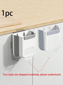 1 件可扩展壁挂式软塑料储物桶，保持厨房井然有序的清洁工具，多种尺寸可选，性价比高，送给妈妈的理想礼物，用于垃圾储存 - 彩色 - 查看 15