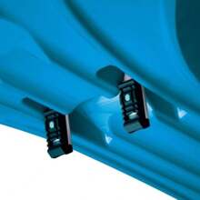 Prosperplast Sled With Side Handles, Movable Central Protection And Footrest, With Rope, SNOW TRAIN CONTROL Model. Free Shipping In 24/48h - Blue - View 4