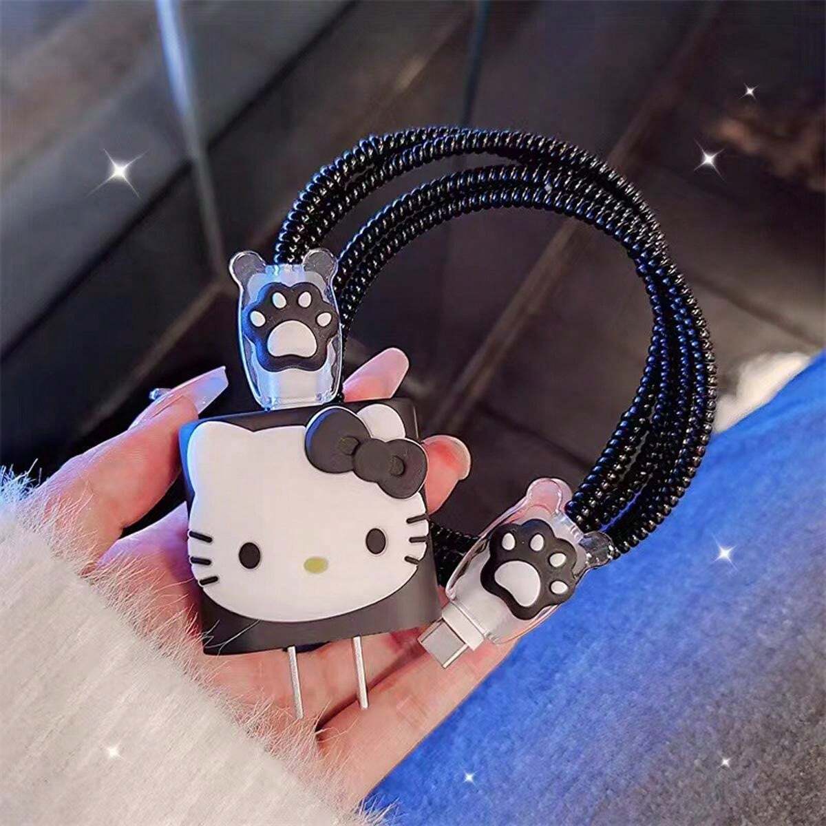 Sanrio Sanrio New Apple 20W Charger Protection Set Hello Kitty Charger ...