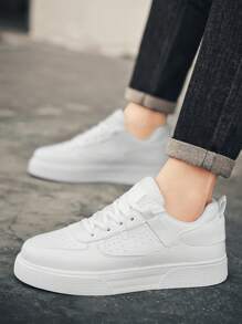 scarpe sportive alla moda con suola spessa, per uomo taglia grande, versatili, scarpe da ginnastica casual