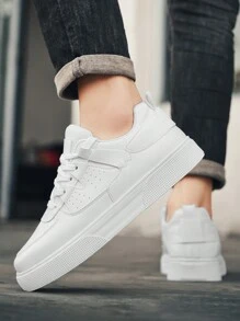 scarpe sportive alla moda con suola spessa, per uomo taglia grande, versatili, scarpe da ginnastica casual