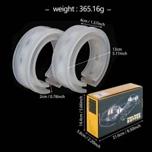 2Pcs Car Buffer Shock Absorber Car Spring Buffers Coil Urethane Rubber Buffer For Cars Springs Cushion Buffering Car Accessories - Clear - View 10
