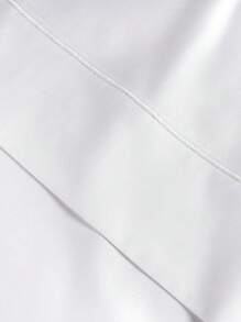duoxia Bed Sheet, All Size - 60 Thread Count Sateen Weave, Soft & Breathable Hotel/Motel Quality, Flat Sheet, No Elastic