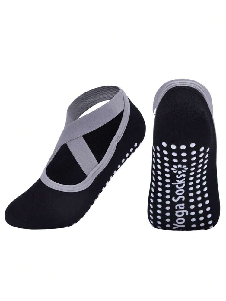 3 أزواج جوارب بيلاتس مانعة للانزلاق للنساء، جوارب...