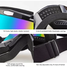 NetHong Motorcycle Racing Goggles Motocross Dirt Bike Off-Road Eyewear MX ATV UTV MTB - Multicolor - View 10