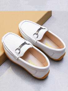 Sapatos de Mocassim Infantis Casuais Minimalistas de Sola Macia e Confortável