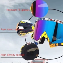 NetHong Motorcycle Racing Goggles Motocross Dirt Bike Off-Road Eyewear MX ATV MTB UTV - Multicolor - View 9