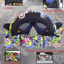 NetHong Motorcycle Racing Goggles Motocross Dirt Bike Off-Road Eyewear MX ATV MTB UTV - Multicolor - View 8