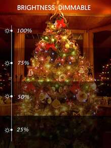 Acosh Neon Fairy Light String For Holiday Decor, 3.28ft - 16.4ft USB DIY Twinkle Lights With Remote And App Control, Music Sync, Multi-Modes, Fantasy Colors, Suitable For Bedroom, New Year, Party, Wedding, Centerpiece, Birthday Decoration