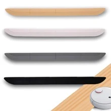 Gummi-Rollstuhlrampe, für Xiao Mi Mijia IRobot Eufy Ecovacs Roborock Staubsaugerroboter Schwellenrampe, geeignet für jede Staubsaugerroboter Schwellenrampe, Innen-Schwellenrampe, Gummi-Schwellenrampe, gepolsterte Heim-Schwellenrampe, Gummi-Kletterauflage, Stufenrampe zum Klettern, Türschwellenplatte, Kehrmaschine Schwellenrampe, Staubsauger Türschwelle.