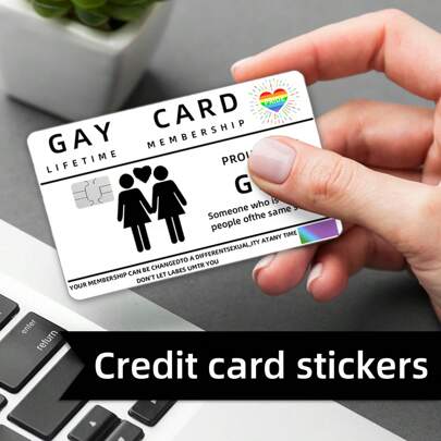 4 件创意迷你芯片贴纸 - 精美卡片贴纸，适用于信用卡、钥匙卡、超薄、防水、防刮、借记卡防滑、装饰贴纸