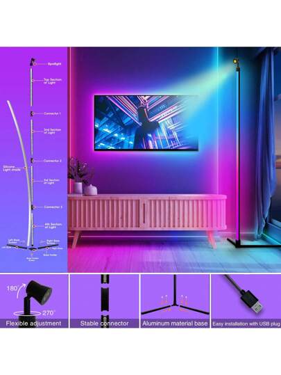 LED Lamp Modern a11f - Afbeelding 9