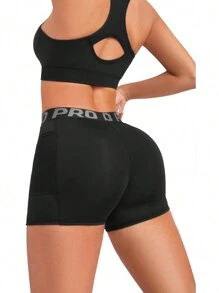 (Primavera ed estate) Pantaloncini sportivi e leggings attillati da donna adatti per la primavera e l'estate