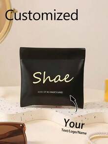 2PCS Personalized Customization 1 Pack Data Cable Storage Bag Automatic Closure Wired Earphone Carry-On Bag Power Charger Lipstick Bag Portable Storage Bag Travel Storage Bag, Small Travel Cable Storage Bag, Travel Essentials, Travel Accessories, Mobile Phone Cable Storage Bag