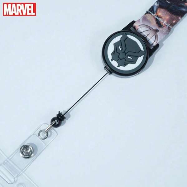 Marvel حامل بطاقة هوية مارفل قطعة واحدة، واق شفاف مضاد للماء للبطاقات الشخصية مع سلسلة عنق حيوية مميزة بشخصية ثور وغيرها - هدية مثالية للاحتفال بعيد الميلاد أو السنة الجديدة