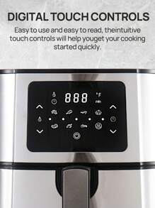 Winning Star Winning Star Air Fryer 5.5L Capacity Multifunctional Air Fryer Suitable For Fried Chicken, French Fries  Egg Tarts  Barbecue For Family Party