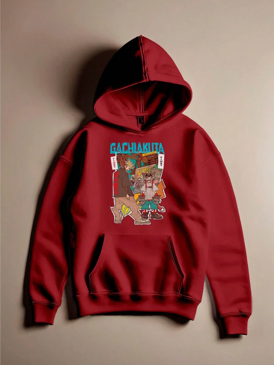 Gachiakuta Rudo Riyo Enjin Zanka Criminal Anime Chapter 73 Song 0306 NERD VEST Sweatshirt - 紫紅色 - 查看 1