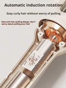 PinkSings 一键式自动卷发棒，28毫米卷筒，双向自动卷发，4种温度模式，负离子发生器，智能定时器和传感器，自动断电，最佳圣诞礼物