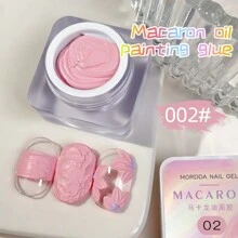 6ml 马卡龙油画凝胶指甲油可剥离紫外线凝胶 9 种颜色可供选择 持久指甲油凝胶 适合居家美甲沙龙