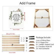 1 Pc Personalized Customized Photos On Canvas With DIY Wood Frame,Gifts For Valentine's Day,Custom Photos For Your Lover,Family,Friends And Pets,Dogs,Cats,Big Size Home Decor Birthday Graduation