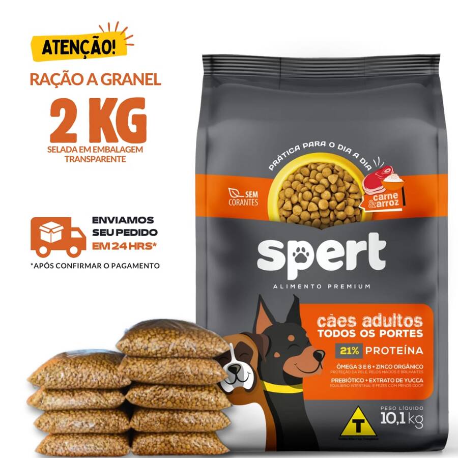 Spert Premium Life Adult Dog Food For All Sizes 21% Protein Bulk | Moda ...