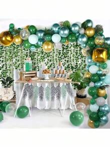 1pc/6pcs/12pcs Artificial Sweet Potato Vine, Ivy Leaf Fake Greenery Vines, Home Party Decor Fake Plants For Window, Yard Gifts Birthday Graduation