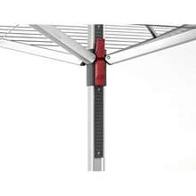 Sun-Lift 40m 4 Arm Compact Rotary Washing Line With Rotary Line Cover And Ground Socket - Grey1 - View 5