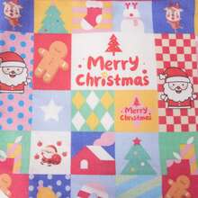 Santa Claus Gift Christmas Handbag, Red/Green Christmas Gift Bag With Button, Merry Christmas Treat Bag, New Year's Gift