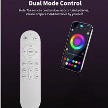 角落落地灯，智能调节 RGB LED 灯，具有 2000 万种颜色和 800 多种模式，音乐同步，定时器设置，蓝牙应用程序和遥控器 - 非常适合客厅、卧室和游戏室 - 附閱讀燈牆角燈 - 查看 11