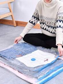 11 件/1 套透明真空压缩储物袋 - 真空服装旅行收纳袋、衣柜收纳袋、行李打包袋。高品质真空收纳袋，带泵，适用于旅行必需品、衣服、床上用品、毯子。便携式真空压缩袋，无需电力。适用于家庭、卧室、假日和房间装饰卧室、收纳袋、收纳袋、家庭收纳、女士白色 T 恤、女士黑色裤子、女士冬装、连衣裙、女士冬装、优雅女士连衣裙、女士白衬衫、长袖、女士白色连体裤、女士春季连衣裙、女士春季服装、春季、春季服装、极简主义、夏季上衣 - 彩色 - 查看 4