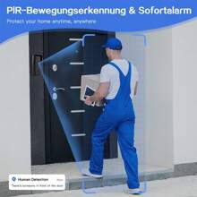 Black -1PCS/2PCS/3PCS/4PCS-2K Wireless Doorbell Camera, Intelligent Visual Doorbell, Home Voice System, High-Resolution Rechargeable WiFi Night Vision Monitoring Doorbell, Outdoor Monitoring Camera System, Two-Way Audio, Motion Detector, Dual Storage Mode, Is The Perfect Gift Choice For Various Holidays.