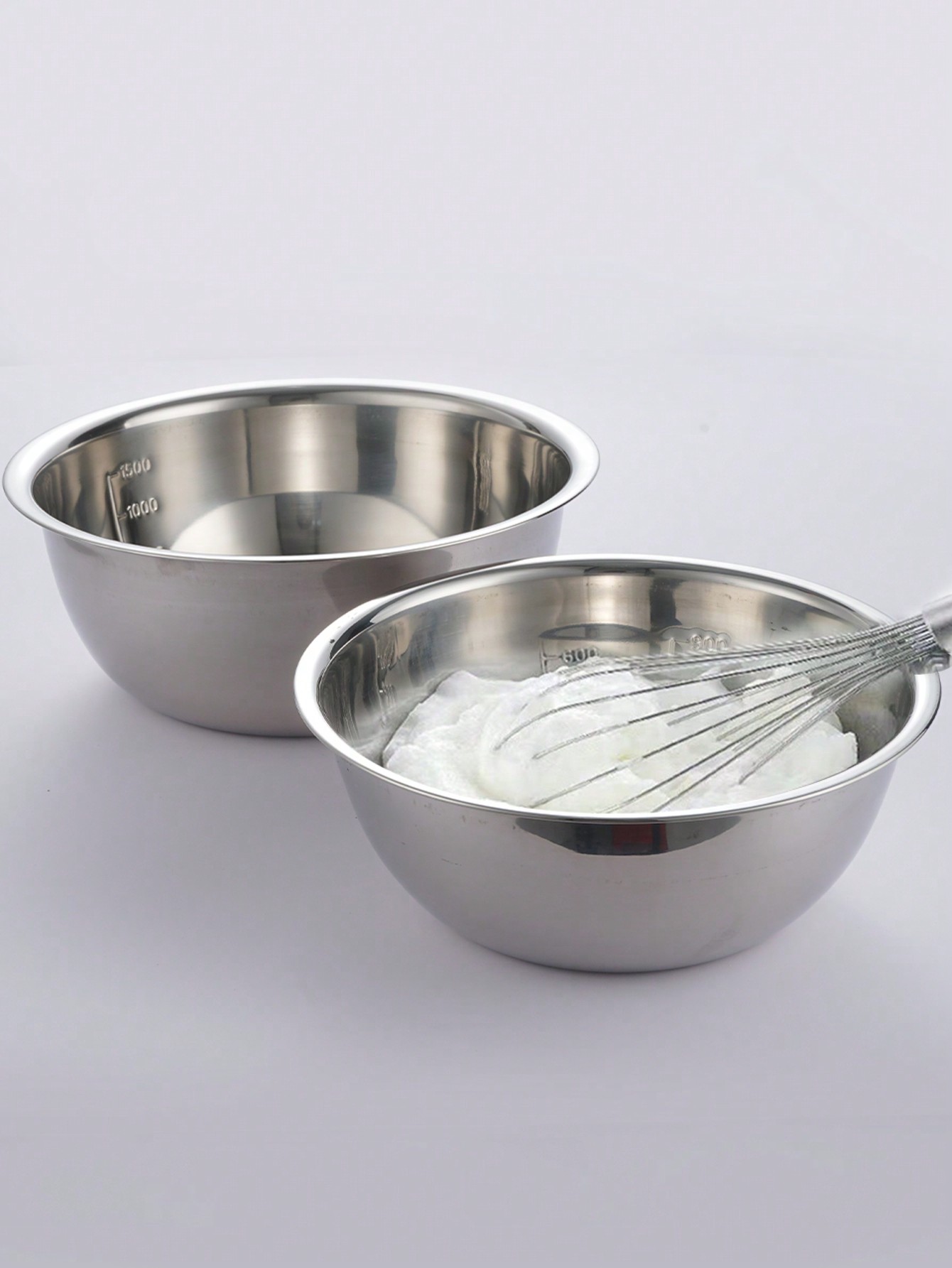 مجموعة أوعية خلط من الفولاذ المقاوم للصدأ، لتخزين...