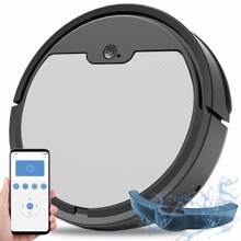 Smart Robot Vacuum Cleaner, 3-In-1 Sweep Vacuum Mop, APP Remote Control, 125ML Large Water Tank, Anti-Drop & Obstacle Avoidance, Multiple Cleaning Schedules, 3 Cleaning Modes, Automatic Household Floor Cleaner - Automatic Cleaning Type (multi-color) - View 14
